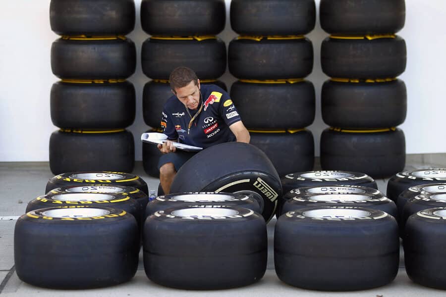 - Pourquoi les pneus F1 sont-ils brillants ?