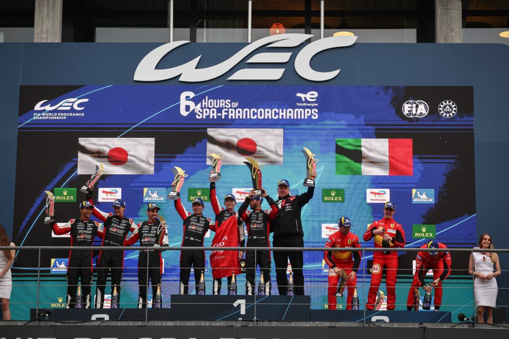 - Double victoire de Toyota à Spa 2023 / Team WRT en LMP2 / Ferrari avec Wadoux en GTE-Am