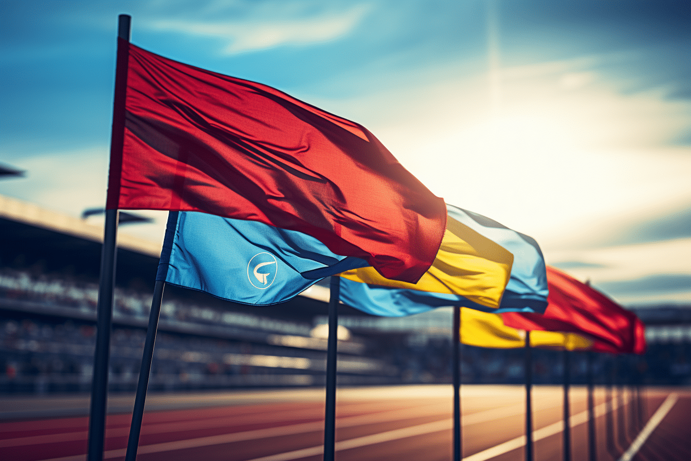 - Décodage des différents drapeaux de course utilisés en F1