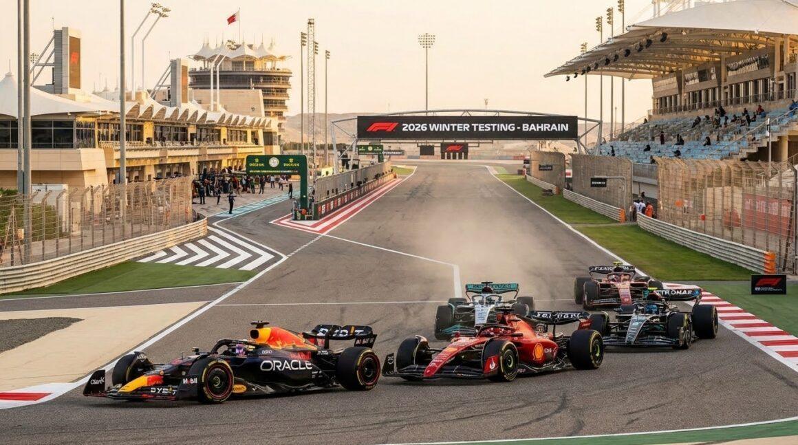 F1 winter testing Bahrein