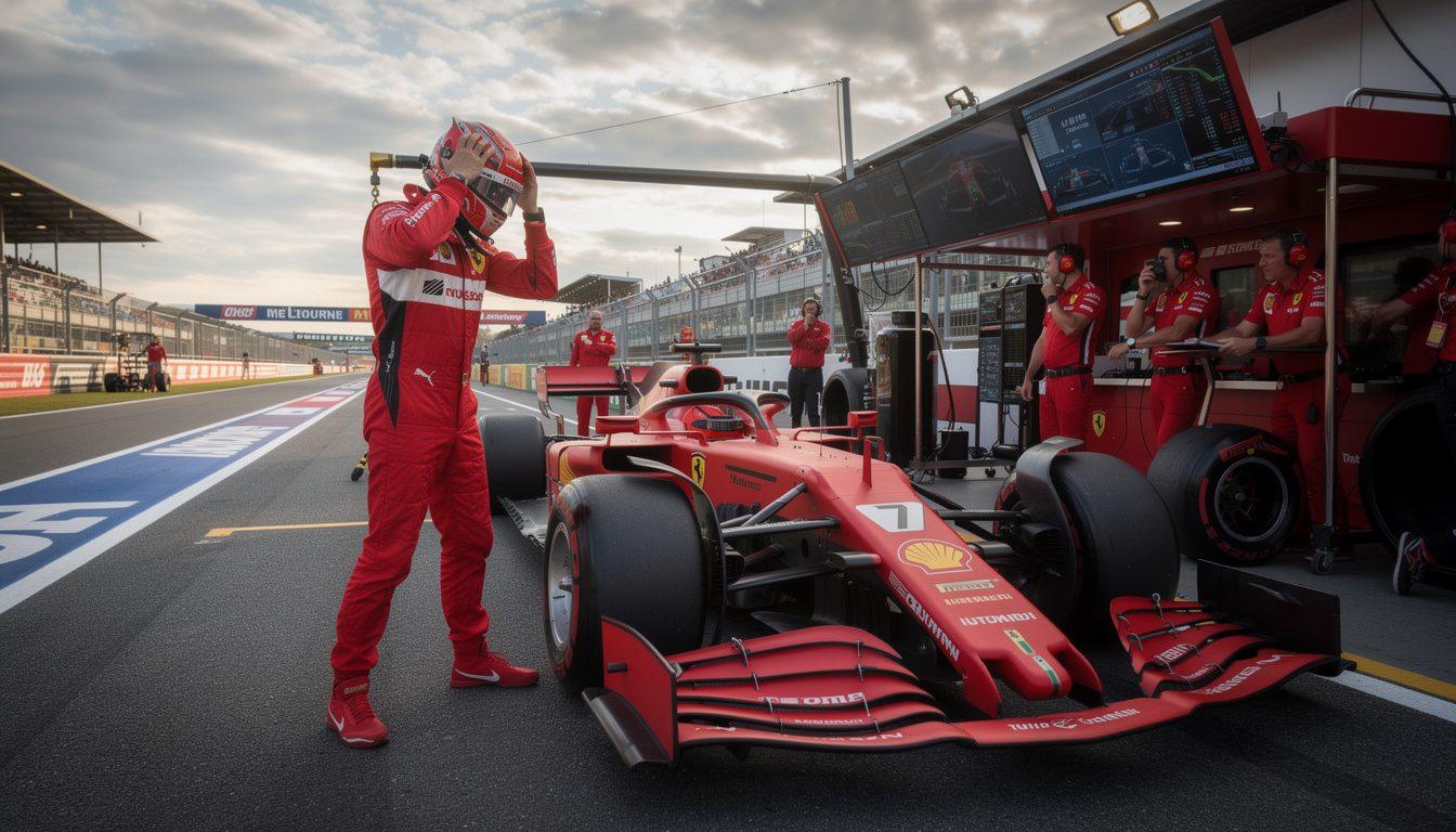experience the thrilling australian gp as george russell secures victory in a mercedes 1-2 finish, while ferrari's strategy falters in a dramatic race showdown.
