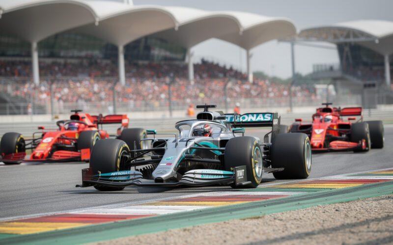 discover how george russell secured a thrilling sprint victory at the f1 chinese grand prix, outpacing ferrari rivals in an intense race.