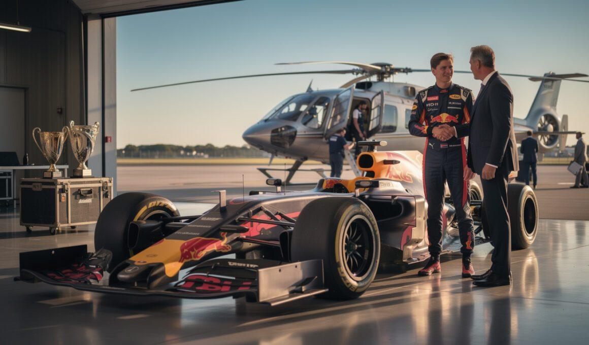 f1 sensation valued near £100 million sells helicopter after experiencing two losses, highlighting a significant step in their personal and professional journey.