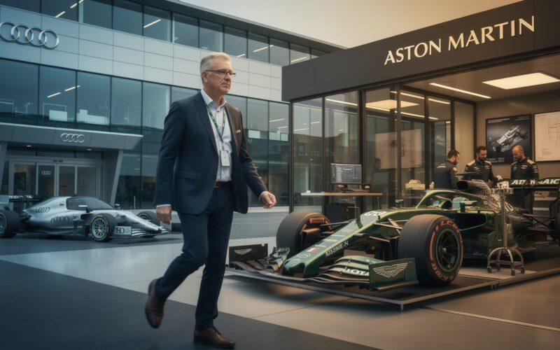 jonathan wheatley officially leaves audi to take over from adrian newey as aston martin's new lead, marking a significant leadership change in the team.