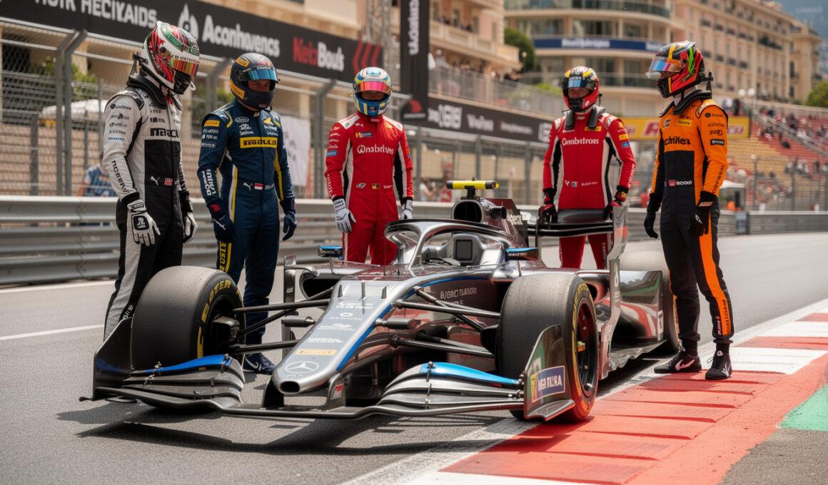 f1 stars gather in monaco to unveil the next-generation electric racing machine for formula e, showcasing cutting-edge technology and thrilling high-speed innovation.