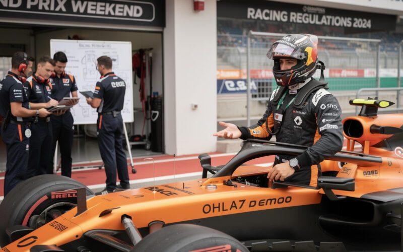 lando norris unveils a fresh strategy to address the latest formula 1 regulations, aiming to enhance performance and competitiveness in the upcoming season.