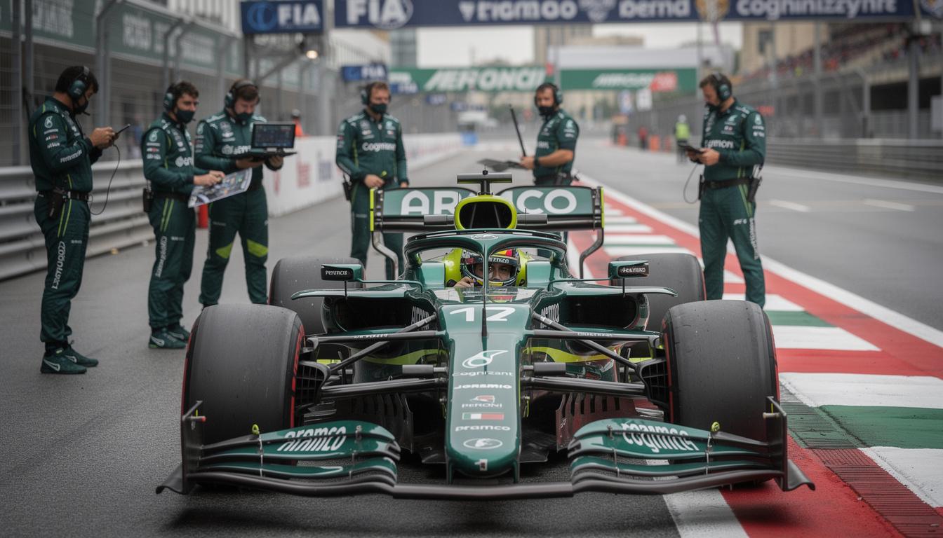 aston martin shares fall as investors express growing concerns over lance stroll's recent performance and its impact on the team's prospects.