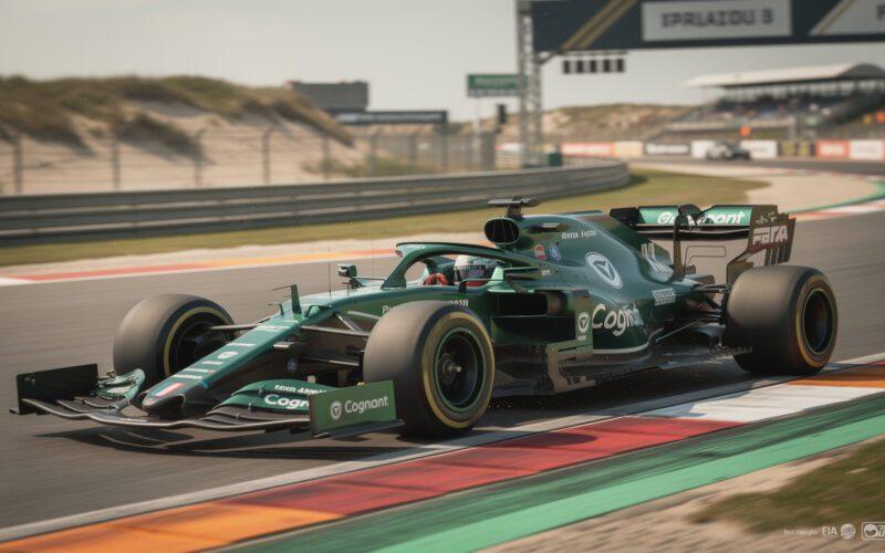 discover how aston martin teams up with honda to boost performance using their latest engine innovation at the f1 dutch grand prix.