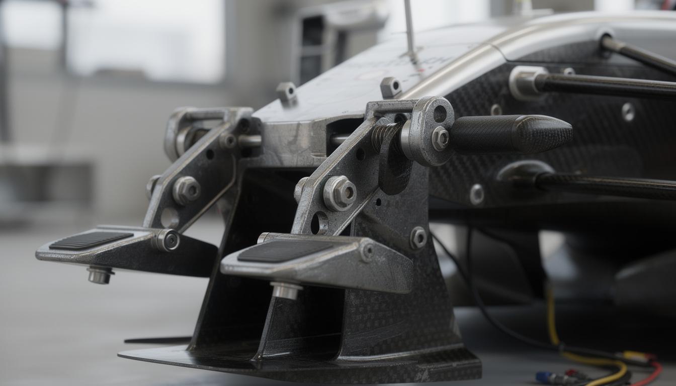 scopri come i piloti di formula 1 usano i pedali per controllare le loro auto ad alta velocità con precisione e abilità. scopri le funzioni dell'acceleratore, del freno e della frizione nelle gare di f1.