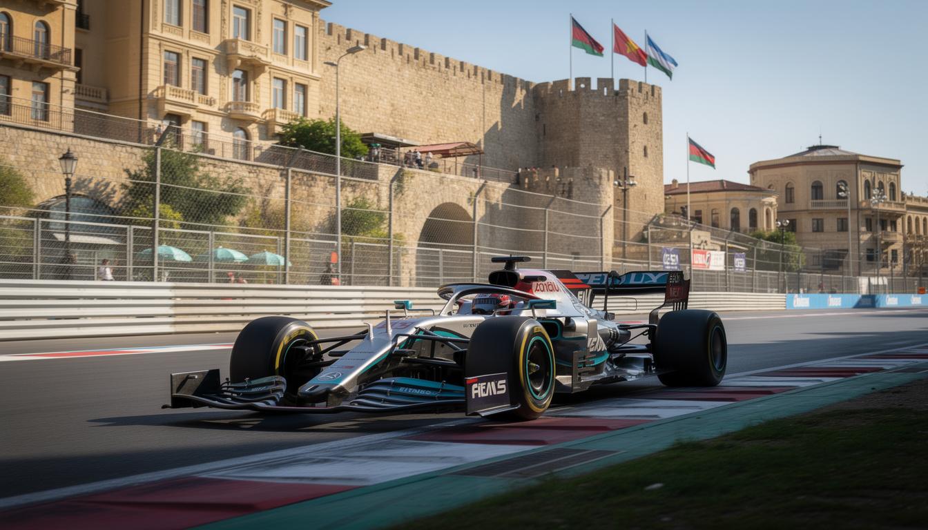 obtén la última previsión meteorológica de Baku para el Gran Premio de Azerbaiyán y descubre cómo las condiciones podrían afectar la estrategia, el agarre y los resultados del día de la carrera.
